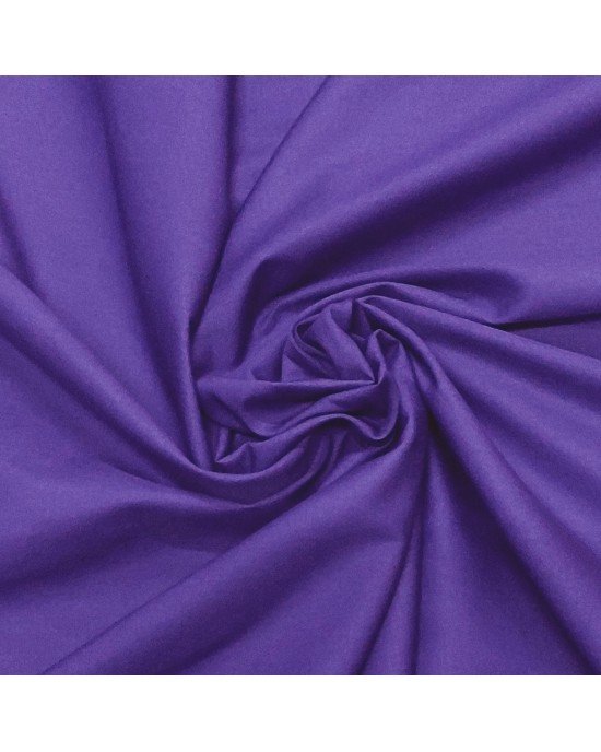 Tecido Tricoline Silky Lisa cor - 3258 (Lilas Escuro)